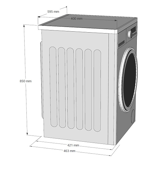 Узкая стиральная машина KWM 40B1060